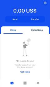 Screenshot Coinbase Wallet
