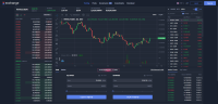 The trading terminal in Waves Exchange