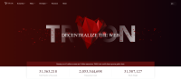 The official site of TRON cryptocurrency