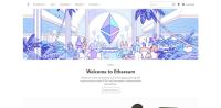 The official site of the Etherium cryptocurrency