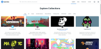 Collection explorer in OpenSea